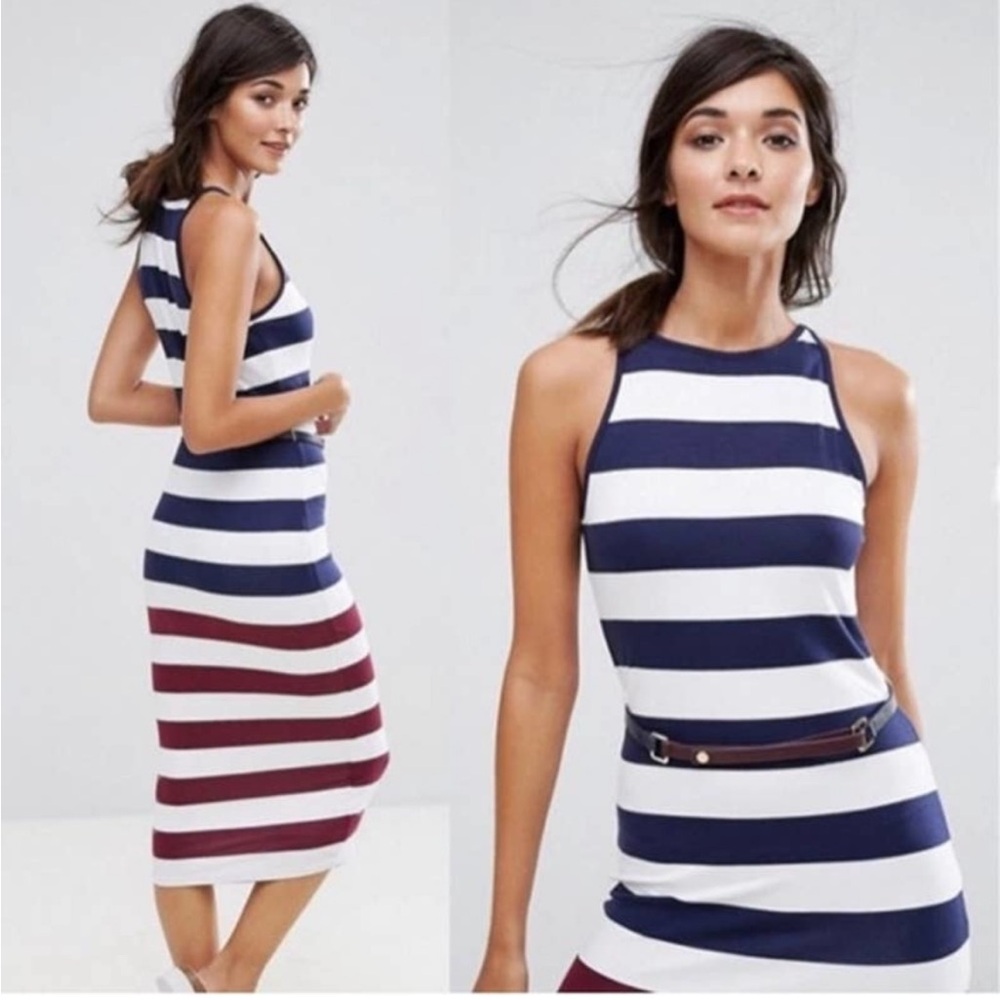 Ted Baker Midi Bodycon Dress Yuni Rowing